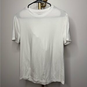 Express White Short Sleeve Tee